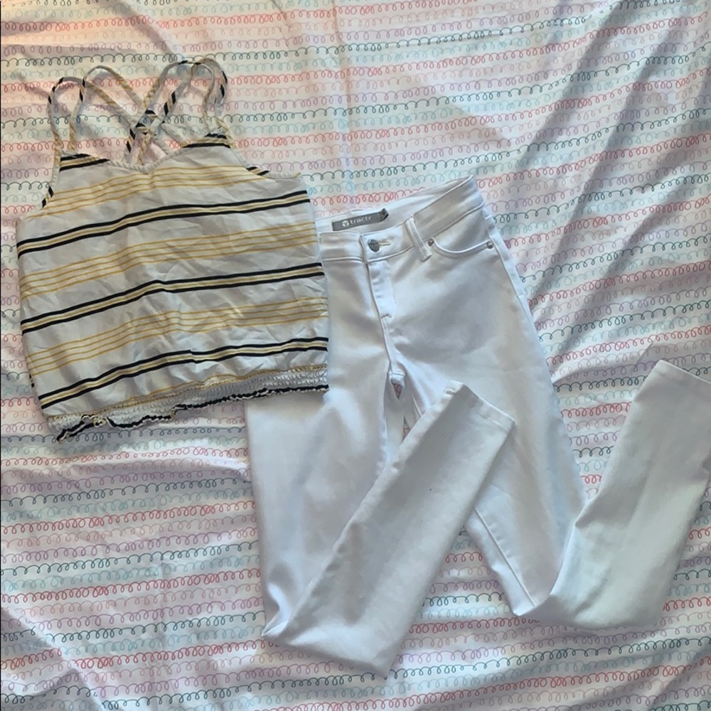 😊 2 for $10 😊 Abercrombie kids striped blouse